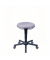 Hocker 10025 A19-TR-KL, anthrazit, mit Rollen, höhenverstellbar, bis 250kg