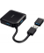 Hub, USB A/USB C, Ger&auml;teanschl&uuml;sse: 4 an 1, schwarz