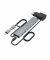 USB-Hub 00200137 7Ports inkl. USB-C AdapterNetzteil