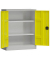 Stahlschrank ClassiX X-530316 zinkgelb, lichtgrau 80,0 x 38,0 x 100,0 cm, aufgebaut 