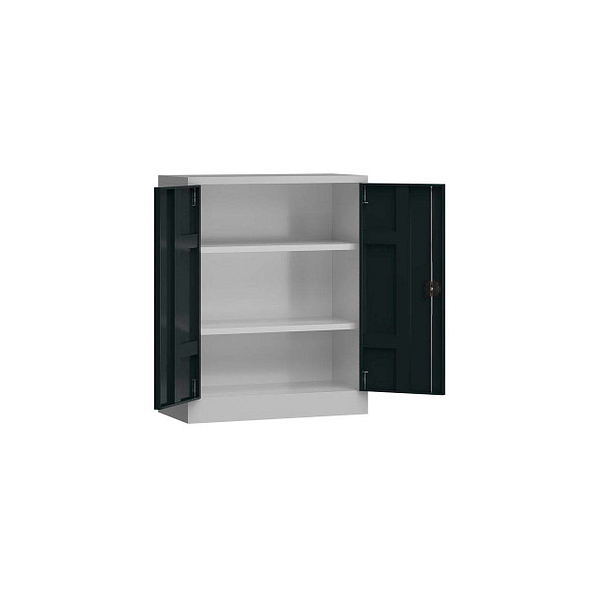 4061815503045 - Stahlschrank ClassiX X-530318 anthrazit lichtgrau 800 x 380 x 1000 cm aufgebaut 4061815503045 LÜLLMANN 4061815503045 - Stahlschrank ClassiX X-530318 anthrazit lichtgrau 800 x 380 x 1000 cm aufgebaut 4061815503045 LÜLLMANN