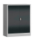 Stahlschrank ClassiX X-530318 anthrazit, lichtgrau 80,0 x 38,0 x 100,0 cm, aufgebaut 