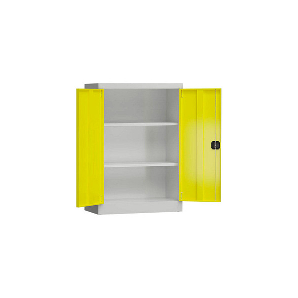 4061815503083 - Stahlschrank ClassiX X-530326 zinkgelb lichtgrau 920 x 420 x 1200 cm aufgebaut 4061815503083 LÜLLMANN 4061815503083 - Stahlschrank ClassiX X-530326 zinkgelb lichtgrau 920 x 420 x 1200 cm aufgebaut 4061815503083 LÜLLMANN