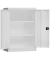 Stahlschrank ClassiX X-530327 signalweiß 92,0 x 42,0 x 120,0 cm, aufgebaut 