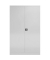 Stahlschrank ClassiXXL X-530387 signalweiß 120,0 x 60,0 x 194,5 cm, aufgebaut 