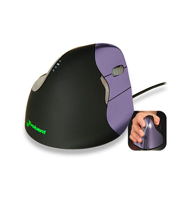 Vertical Mouse 4 Bluetooth rechts klein Maus ergonomisch kabellos braun