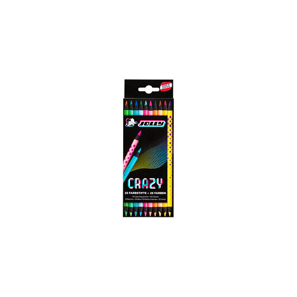 9014400336646 - Crazy Buntstifte farbsortiert 9014400336646 JOLLY 10 Stück 9014400336646 - Crazy Buntstifte farbsortiert 9014400336646 JOLLY 10 Stück