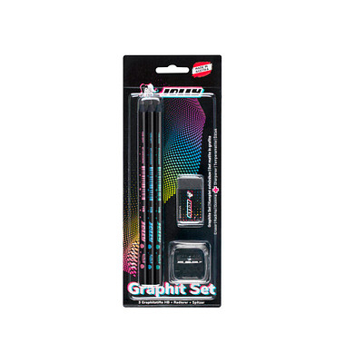 Next Graphit Bleistift-Set HB schwarz 1 Set