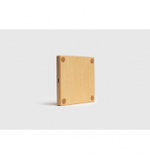 Premium Holz Qi-Charger MagSafe Induktive Ladestation braun 1,0 m, 15 Watt