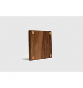 Premium Holz Qi-Charger MagSafe Induktive Ladestation Walnuss 1,0 m, 15 Watt