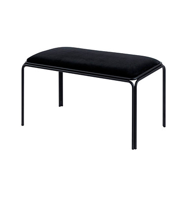 Sitzbänke BISTRO BBISX2V.01 schwarz Stoff 90,0 cm Sitzbänke BISTRO BBISX2V.01 schwarz Stoff 90,0 cm