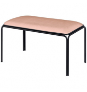 Sitzbänke BISTRO BBISX2V.12 elfenbein Stoff 90,0 cm