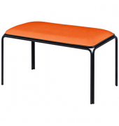 Sitzbänke BISTRO BBISX2V.27 rost Stoff 90,0 cm