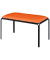 Sitzbänke BISTRO BBISX2V.27 rost Stoff 90,0 cm