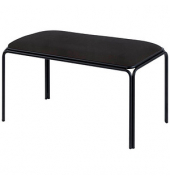 Sitzbänke BISTRO BBISX2SC.01 schwarz Kunstleder 90,0 cm