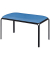 Sitzbänke BISTRO BBISX2SC.06 blau Kunstleder 90,0 cm