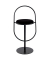 Hocker THSATV.01.01 SATURNE, schwarz, bis 160kg