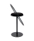 Hocker THSATV.01.01 SATURNE, schwarz, bis 160kg