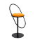 Hocker THSATV.01.20 SATURNE, safran, bis 160kg
