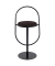 Hocker THSATSC.01.01 SATURNE, schwarz, bis 160kg