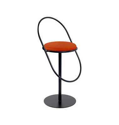 Hocker THSATSC.01.27 SATURNE, rost, bis 160kg