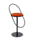 Hocker THSATSC.01.27 SATURNE, rost, bis 160kg