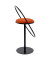 Hocker THSATSC.01.27 SATURNE, rost, bis 160kg