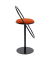 Hocker THSATSC.01.27 SATURNE, rost, bis 160kg