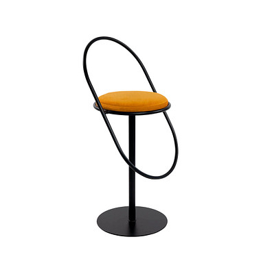 Hocker THSATSC.01.20 SATURNE, safran, bis 160kg