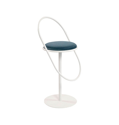 Hocker THSATV.13.06 SATURNE, blau, bis 160kg