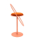 Hocker THSATV.17.27 SATURNE, rost, bis 160kg