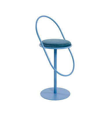 Hocker THSATV.06.06 SATURNE, blau, bis 160kg