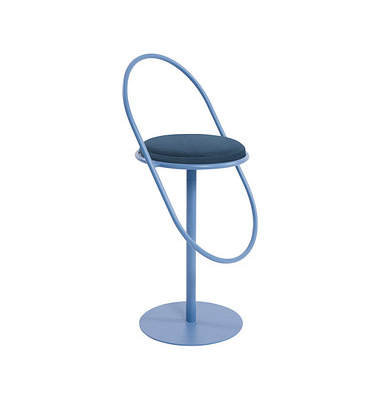Hocker THSATSC.06.06 SATURNE, blau, bis 160kg