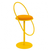 Hocker THSATV.20.20 SATURNE, safran, bis 160kg