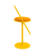 Hocker THSATV.20.20 SATURNE, safran, bis 160kg