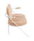2-Sitzer Sofa SATURNE elfenbein weiß Stoff