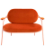 2-Sitzer Sofa SATURNE rost rosa Stoff