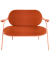 2-Sitzer Sofa SATURNE rost rosa Kunstleder