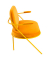 2-Sitzer Sofa SATURNE safran Stoff
