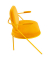 2-Sitzer Sofa SATURNE safran Kunstleder