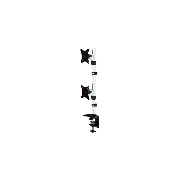 4048695100045 - Monitor-Halterung JI-ME210TK JI-ME210TK schwarz weiß für 2 Monitore Tischklemme 4048695100045 JENIMAGE 4048695100045 - Monitor-Halterung JI-ME210TK JI-ME210TK schwarz weiß für 2 Monitore Tischklemme 4048695100045 JENIMAGE