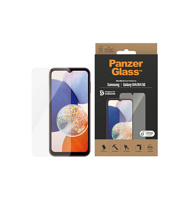 PanzerGlass™ Ultra Wide Fit Display-Schutzglas für Samsung Galaxy A14 5G