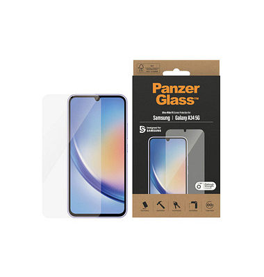 Ultra Wide Fit Display-Schutzglas für Samsung Galaxy A34 5G