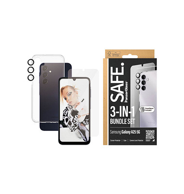 3-in-1 Schutz-Set für Samsung Galaxy A25 5G