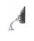 Monitor-Halterung Deluxe 50805 50834 silber für 1 Monitor, Tischklemme