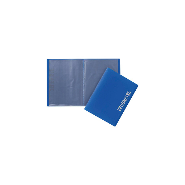 4009212063397 - Zeugnismappe 21008-07 blau A4 mit 10 Hüllen 4009212063397 PAGNA 4009212063397 - Zeugnismappe 21008-07 blau A4 mit 10 Hüllen 4009212063397 PAGNA