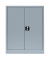 Stahlschrank 530310 lichtgrau 80,0 x 38,3 x 100,0 cm, aufgebaut
