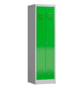 Spind ClassiX gelbgrün, lichtgrau X-510405, 1 Schließfach 50,0 x 50,0 x 180,0 cm