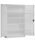 Stahlschrank ClassiXL X-530377 signalweiß 120,0 x 42,0 x 194,5 cm, aufgebaut