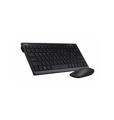 Vero Combo AAK125 antimikrobielle Tastatur-Maus-Set kabellos schwarz